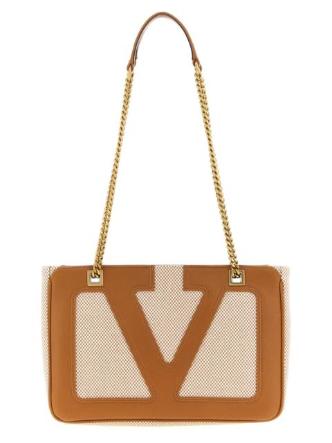 Valentino Viva Superstar Shoulder Bags Brown