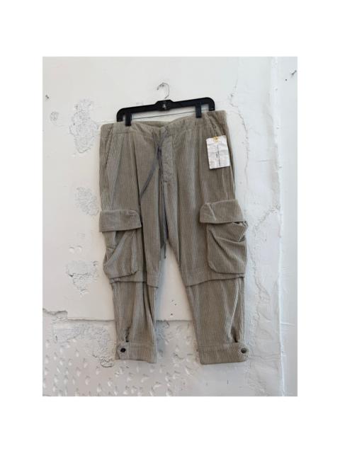 Greg Lauren Greg Lauren SAMPLE Corduroy Cargo Pants