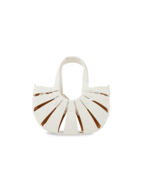 Bottega Veneta Bottega Veneta The Shell Bag 'White/Frost/Gold'