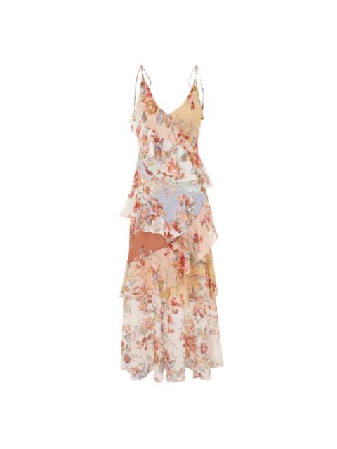 Zimmermann Awaken Frilled Slip Dress