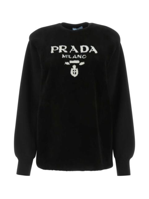 Prada Prada Women Black Cashmere Sweater