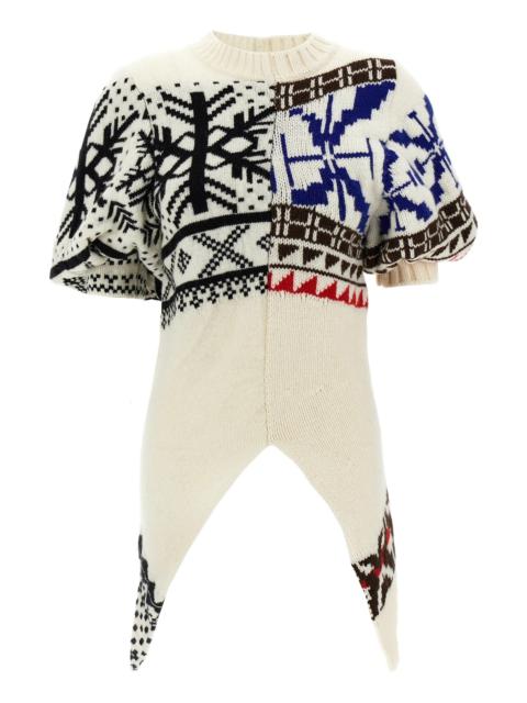 sacai Jacquard sweater