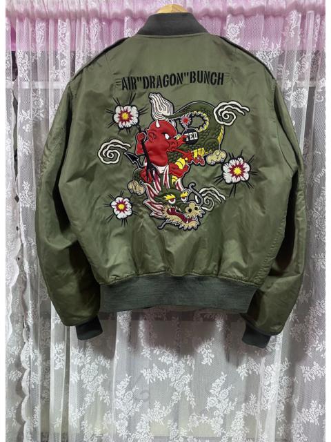 Other Designers Tedman × Vintage - Vintage Ted Company USAF Bomber Jacket Olive Green