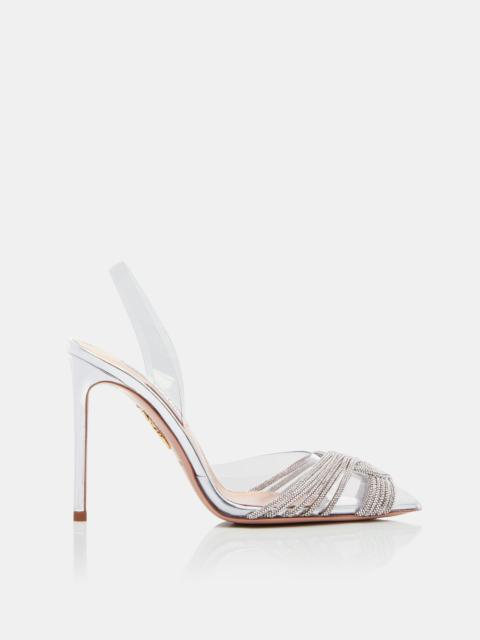 AQUAZZURA Gatsby Plexi Sling 105