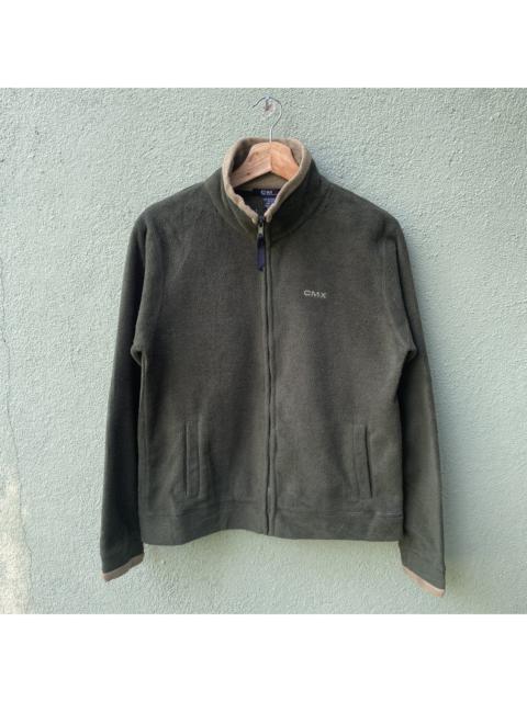 Other Designers Japanese Brand - Vintage CMX Embroidery Small Logo Zipper Fleece Jacket