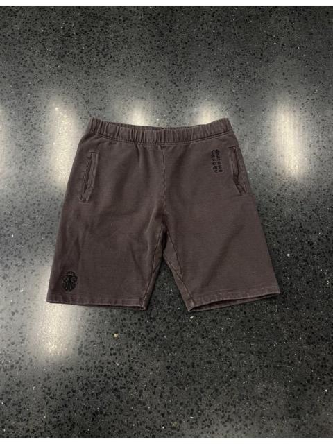 Chrome Hearts Chrome Hearts Y not logo embroidered sweat shorts