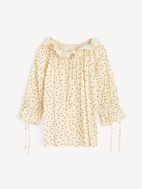 BY MALENE BIRGER Dicte Voile organic cotton blouse