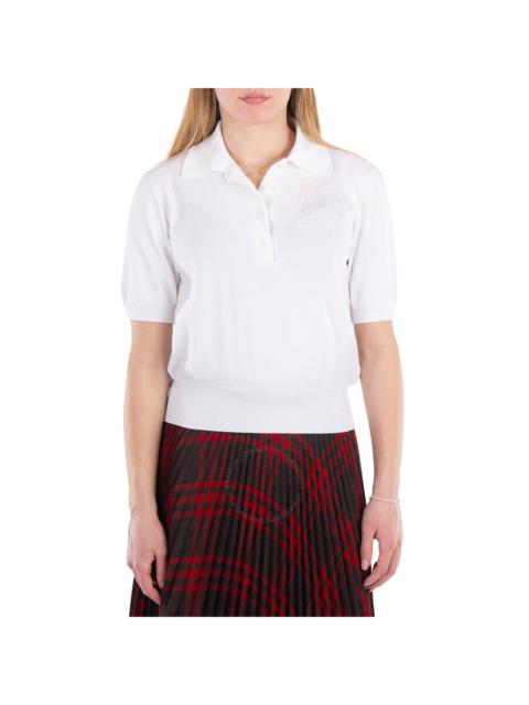 Burberry Logo-Applique Polo Shirt