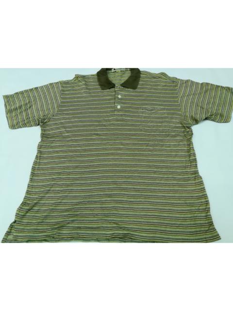 Other Designers Aquascutum - Aquascutum polo shirt striped design Tee
