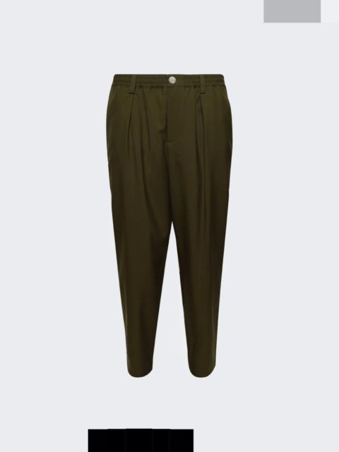 Marni Trousers Dusty Olive