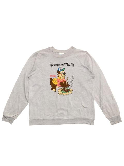 Other Designers TEE JAYS - Vintage 80s Thousand Trails Big Print Sweatshirt