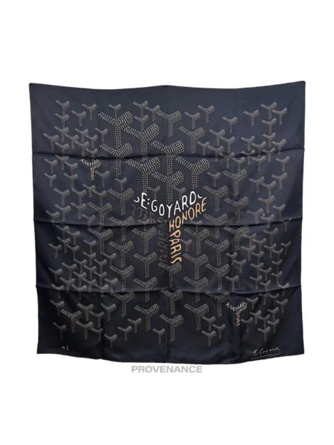 Goyard Goyard Scarf - Black Tan