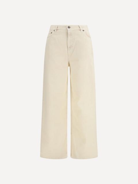 Golden Goose Wide-leg cotton denim Jeans
