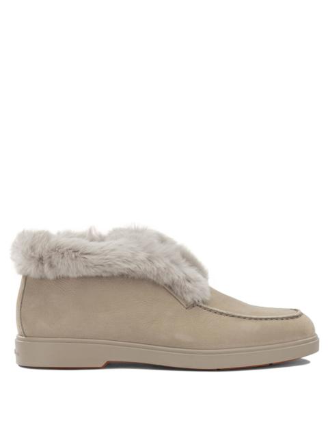 Santoni Santoni Fortune Loafers Beige Women
