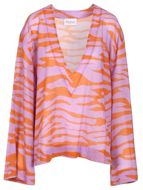 THE ATTICO The Attico Women Animal Print Blouse