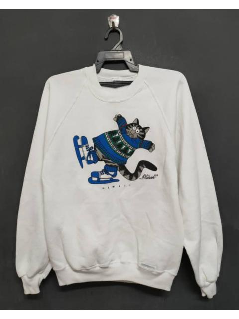 Other Designers Cartoon Network - 80's Fat Cat Bkaliban Crewneck Jumper