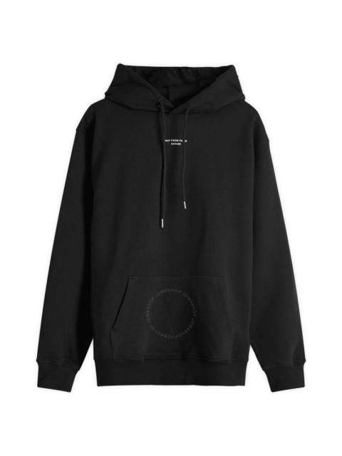 Drôle de Monsieur Drole De Monsieur Men's Black Slogan Classique Le Hoodie