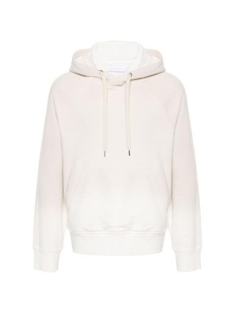 ombrÃ©-effect cotton hoodie