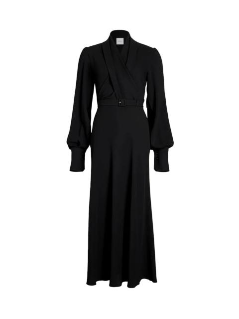 PATOU DRAPED MAXI DAY DRESS