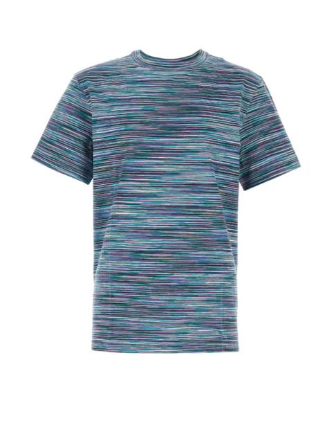 Missoni Missoni Men Embroidered Cotton T-Shirt