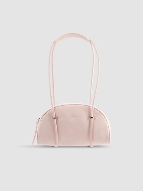 BY FAR Kimberly Bowler Baby Pink Nappa Leather Top-Handle Bag