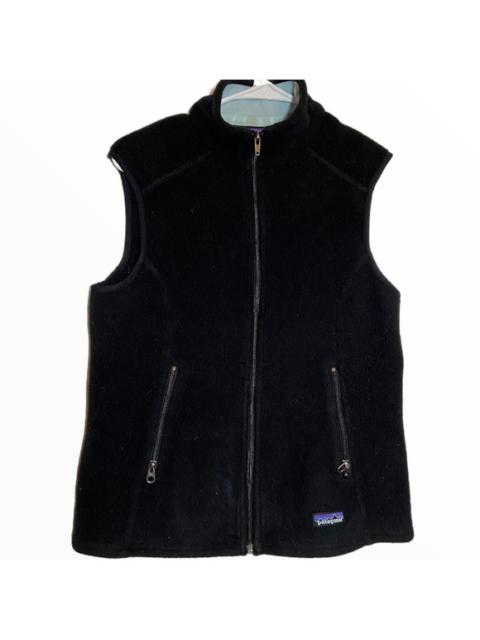 Patagonia Synchilla Vest Black Zipper Pockets Medium