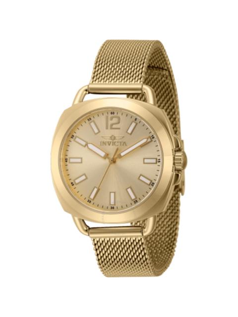 Invicta - Invicta Wildflower Quartz Gold Dial Ladies Watch 46338