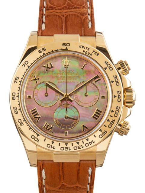ROLEX Pre-Owned Rolex Daytona Ref 116518 Mother of Pearl Dial