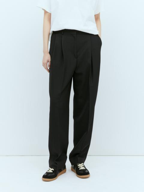 TOTEME Double-Pleated Tailored Pants
