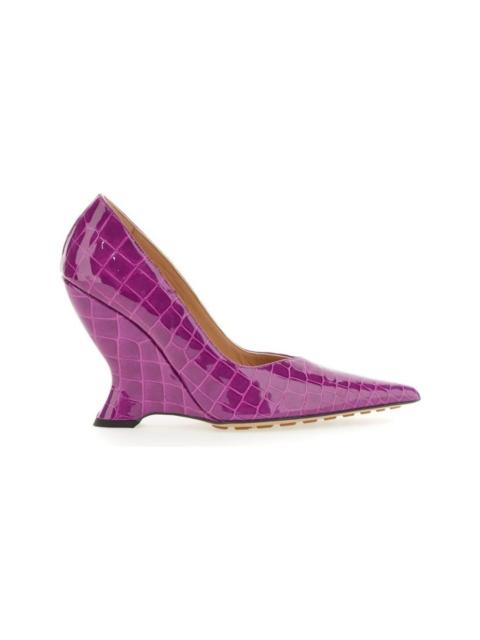 Bottega Veneta Embossed Punta Pumps