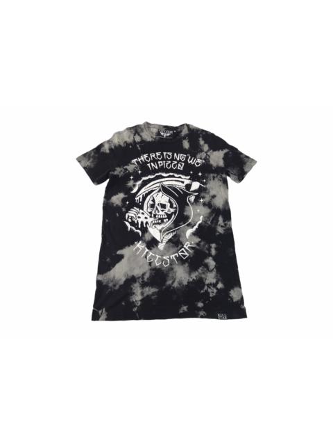 Other Designers 1 Of 1 - Killstar There Is No Pizza Gothic Punk Tye Dye Printed