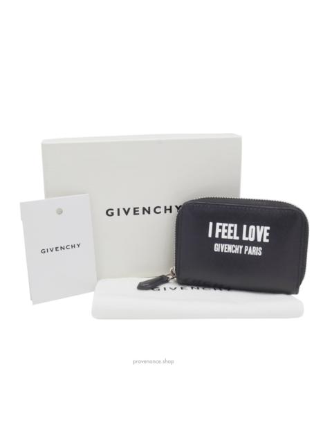 Givenchy Givenchy Zip Wallet - I FEEL LOVE