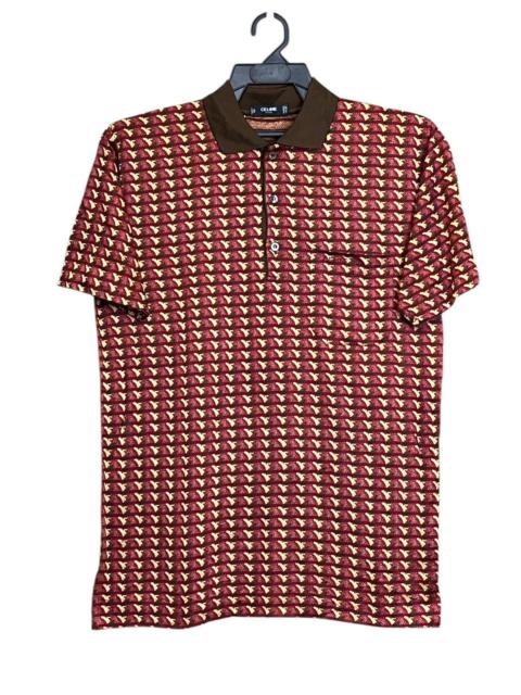 CELINE VINTAGE CELINE PARIS POLO SHIRT
