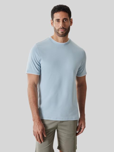 ROBERT BARAKETT The Barakett Tee with Collar Insert