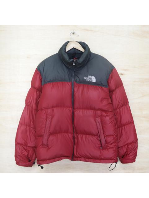 Vintage 90s THE NORTH FACE 700 Mini Logo Embroidered Outdoor Life Bomber Puffer Down Nuptse Jacket