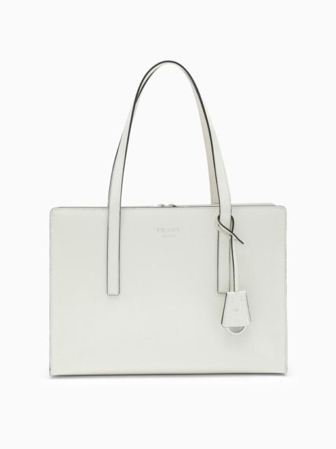 Prada Re-Edition 1995 Medium Bag In White Brushed Leather