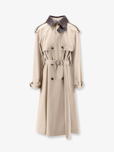 Dior Dior Women Cotton And Silk Trench