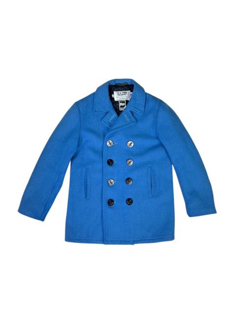 Schott Pea Jacket Made in USA Re B’2nd Wool Coat