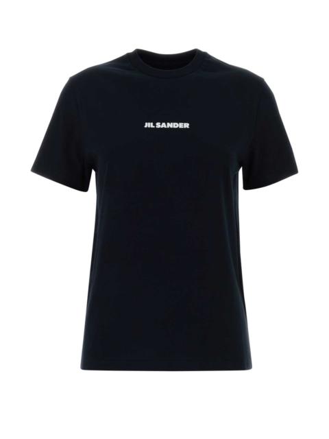 Jil Sander Jil Sander Women Black Cotton T-Shirt