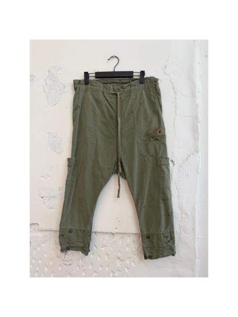 Greg Lauren Greg Lauren SAMPLE Army Tent Patchwork Pants