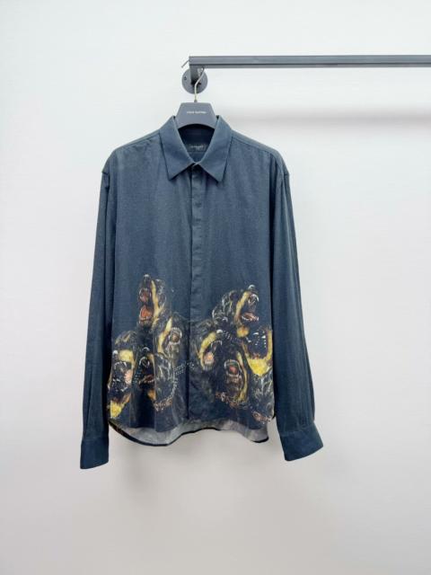 Givenchy Givenchy × Riccardo Tisci AW11 Runway Rottweiler Button Up Shirt