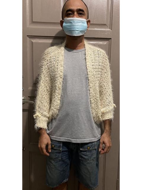 Other Designers Nice Design Open Front Fuzzy Furry Sweater Cardigan