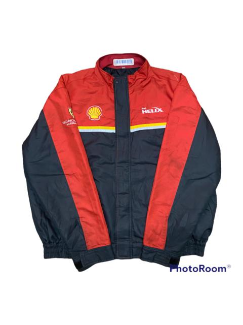 Other Designers Vintage - Vintage Ferrari Shell Motorsport Racing Jacket
