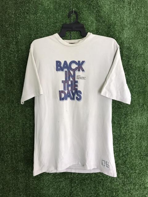 Other Designers Japanese Brand - NOTHING BUT BACK IN THE DAYS SHIRT