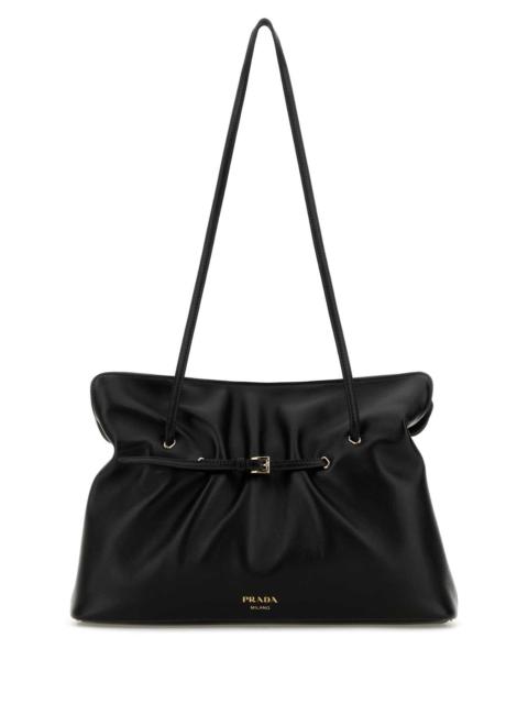 Prada Prada Women Black Nappa Leather Shoulder Bag