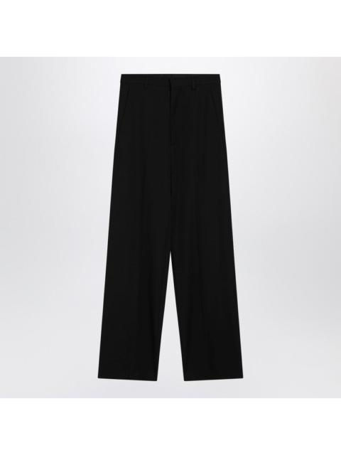 BALENCIAGA Balenciaga Black Wool Trousers Women