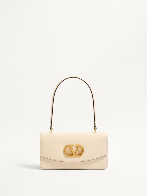 Valentino VALENTINO GARAVANI VAIN BAG WITH HANDLE IN SHINY CALFSKIN