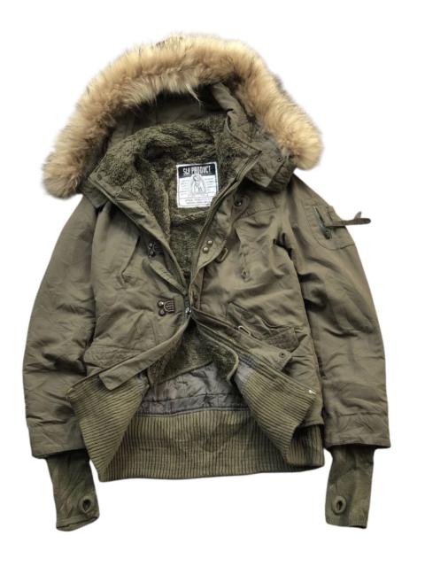 Other Designers Archival Clothing - SLY Gimmick Fur Parka Cargo Jacket Ifsixwasnine Style