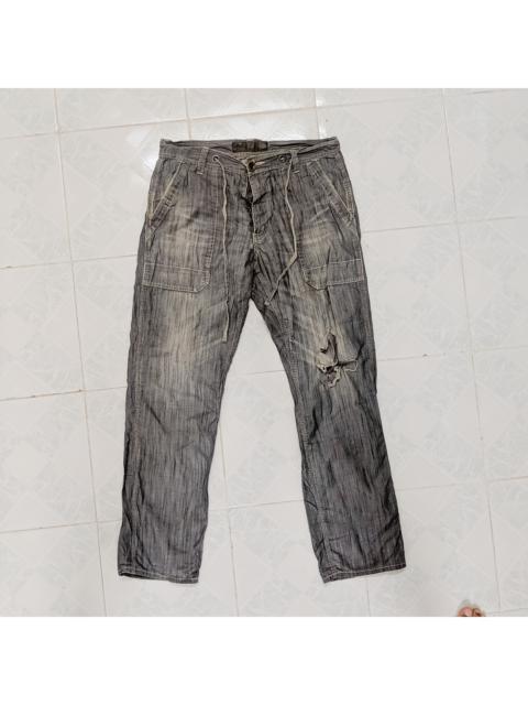 Other Designers Vintage - Vintage Back Number Faded Casual Trousers Pants