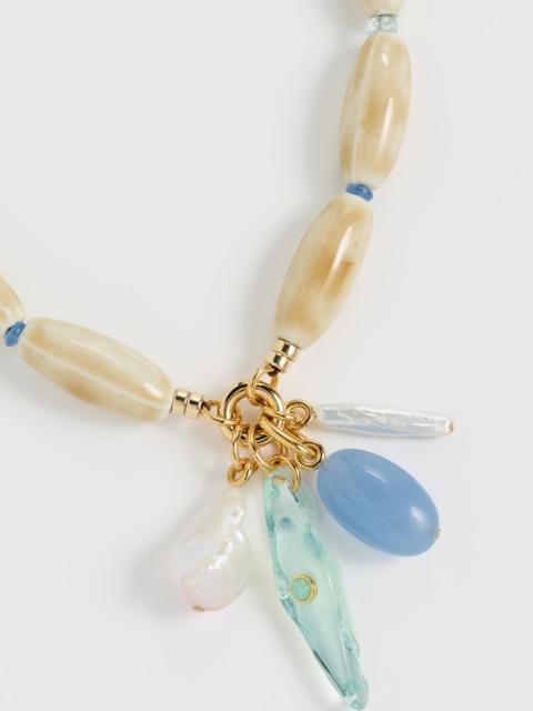 LIZZIE FORTUNATO Marilla Necklace In Seashell